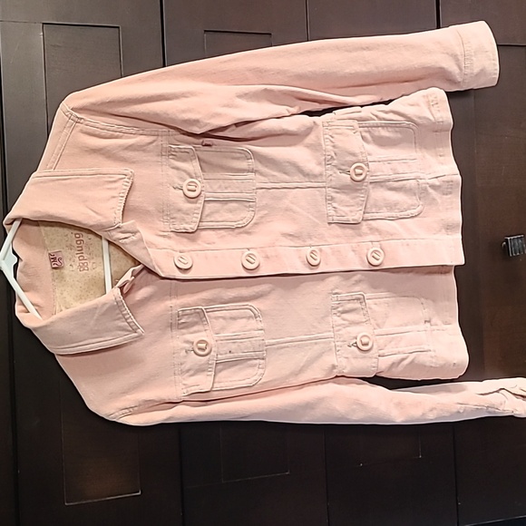 Pink Corduroy Jacket Size M - Picture 1 of 4